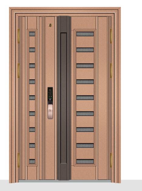 Korean color matching door