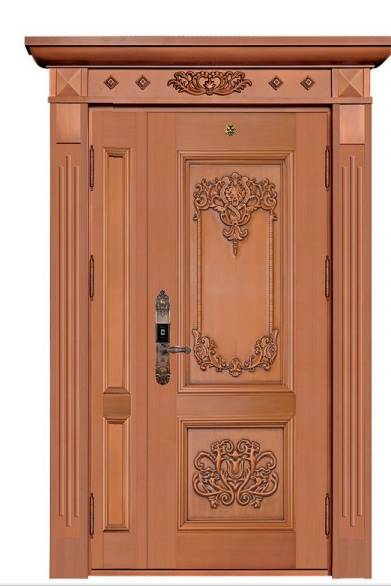 Luxury mother bronze door